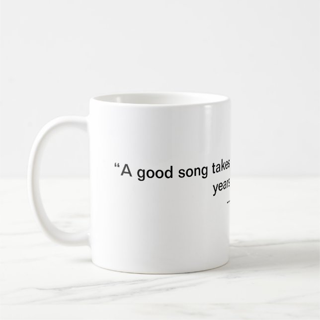 A good song mug (Left)