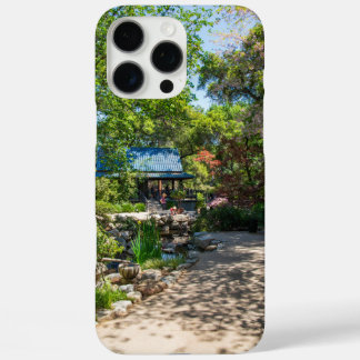 a gorgeous garden at Descanso Gardens iPhone 16 Pro Max Case