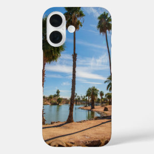 a gorgeous landscape at Papago Park iPhone 16 Case