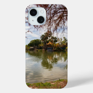 a gorgeous landscape at the Phoenix Zoo iPhone 15 Case