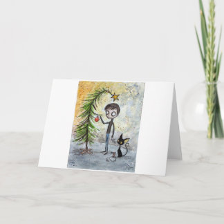 A Goth Christmas Holiday Card