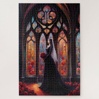 A gothic married melancholic jigsaw puzzle