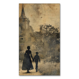 A Gothic Mother Series Design #8 Magnetic Business Card