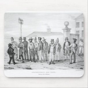 A Government Jail Gang Mouse Pad
