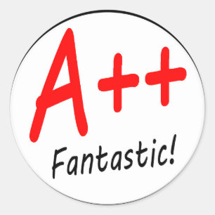 A++ Grade Sticker