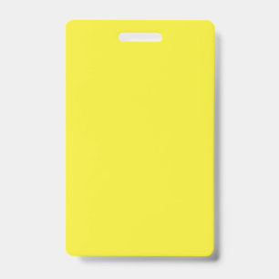 A gradient blending from yellow to orange, creatin ID badge
