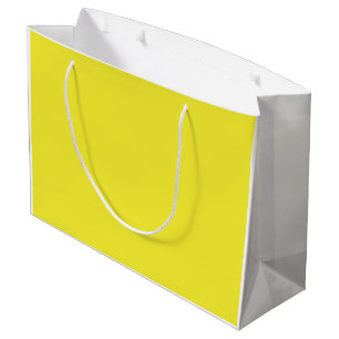 A gradient blending from yellow to orange, creatin large gift bag