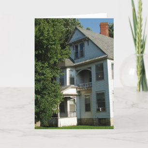 A Grand Old House Card