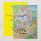A GRANDDAUGHTER'S PERSONALIZED EASTER CARD 