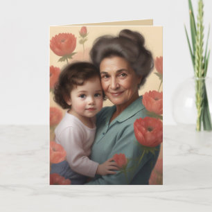 A Grandmother's Embrace - Mother's Day Card