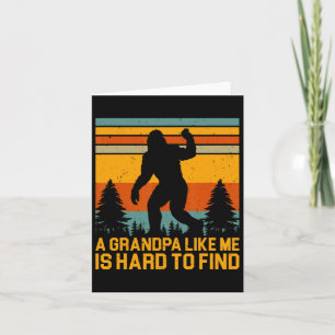 A Grandpa Like Me Is Hard To Find Dad Fathers Day Card