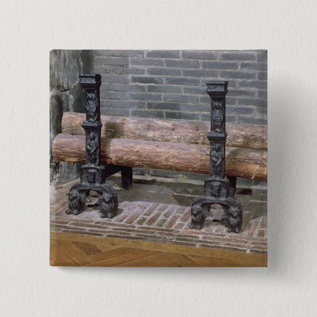 A grate 15 cm square badge (Front)