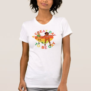 "A Great Day To Be Gay" Cute & Colourful Couple T-Shirt
