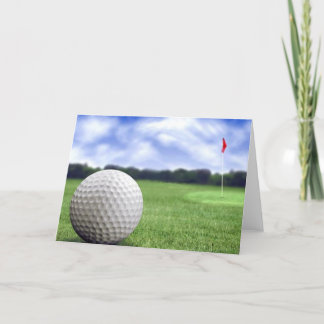 A great golf card to enjoy