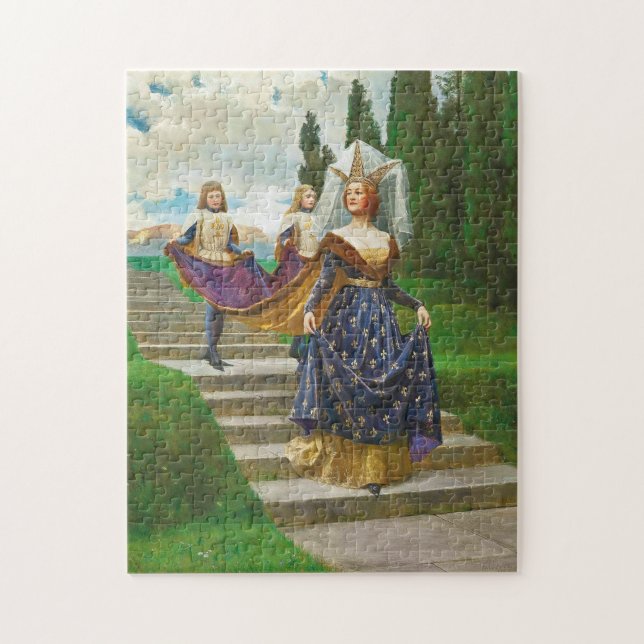 A Great Lady, c. 1910 by John Collier Jigsaw Puzzle (Vertical)