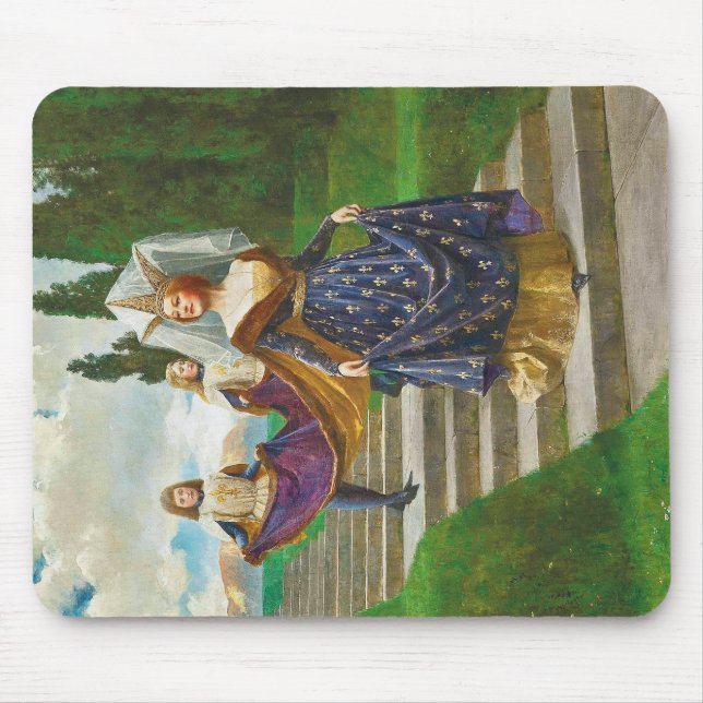 A Great Lady, c. 1910 by John Collier Mouse Pad (Front)