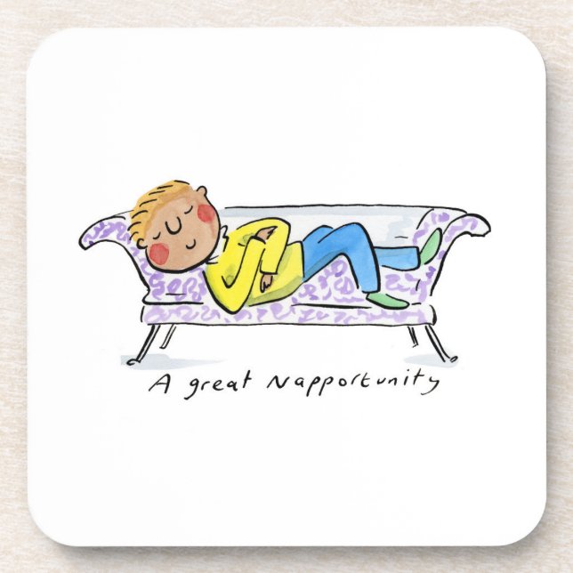 A great Napportunity Coaster (Front)