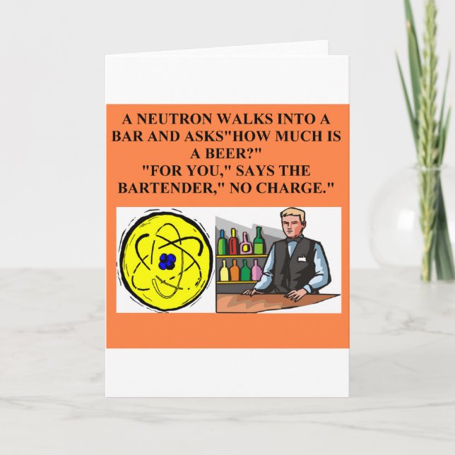 A Great Physics Design Card (Front)