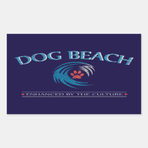 A great sticker for dog and beach lovers!