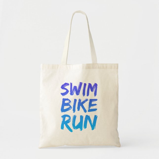 A great Triathlon gift for your friend or family m Tote Bag (Front)