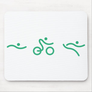 A great Triathlon gift for your friend or family Mouse Pad