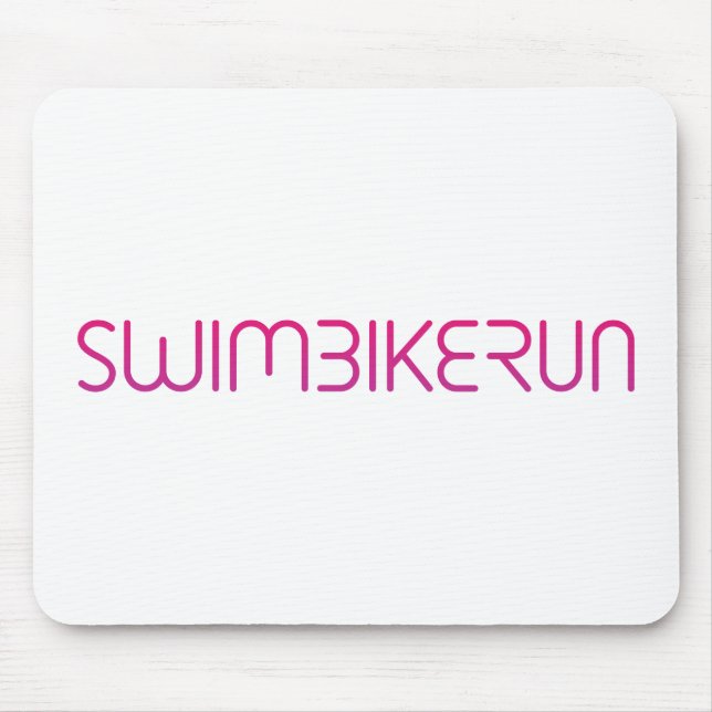 A great Triathlon gift for your friend or family Mouse Pad (Front)