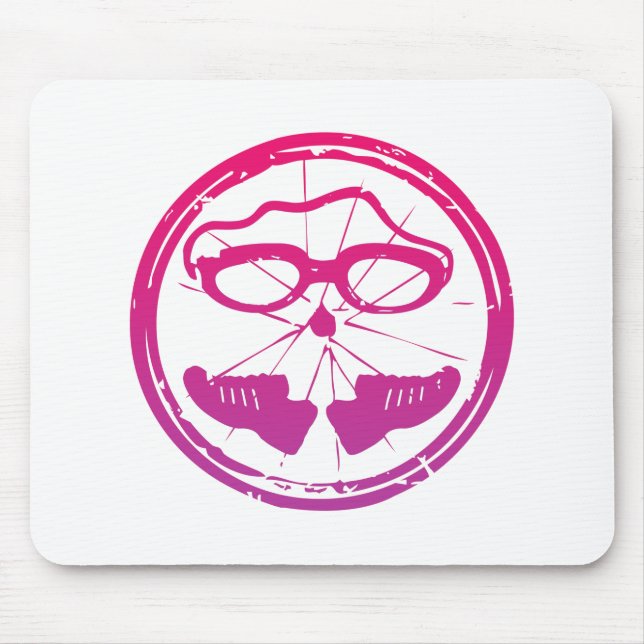 A great Triathlon gift for your friend or family Mouse Pad (Front)