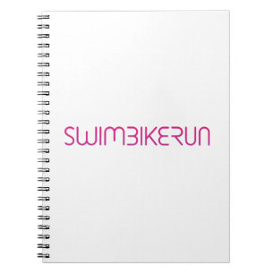 A great Triathlon gift for your friend or family Notebook