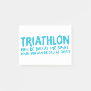 A great Triathlon gift for your friend or family Post-it Notes