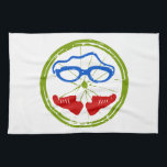 A great Triathlon gift for your friend or family Tea Towel<br><div class="desc">Cool Triathlon design printed on various consumer goods,  for all sport lovers,  especially Triathletes,  swimmers, runners, cyclers</div>