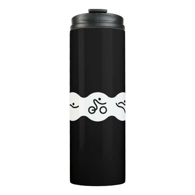 A great Triathlon gift for your friend or family Thermal Tumbler (Front)