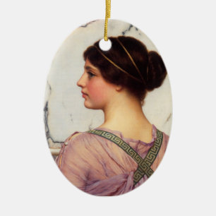 A Grecian Lovely Ceramic Tree Decoration