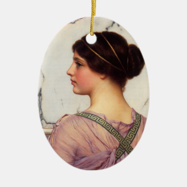 A Grecian Lovely Ceramic Tree Decoration (Front)