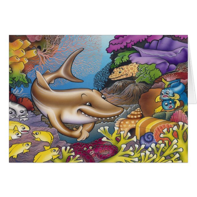 A Greedy Shark (Front Horizontal)