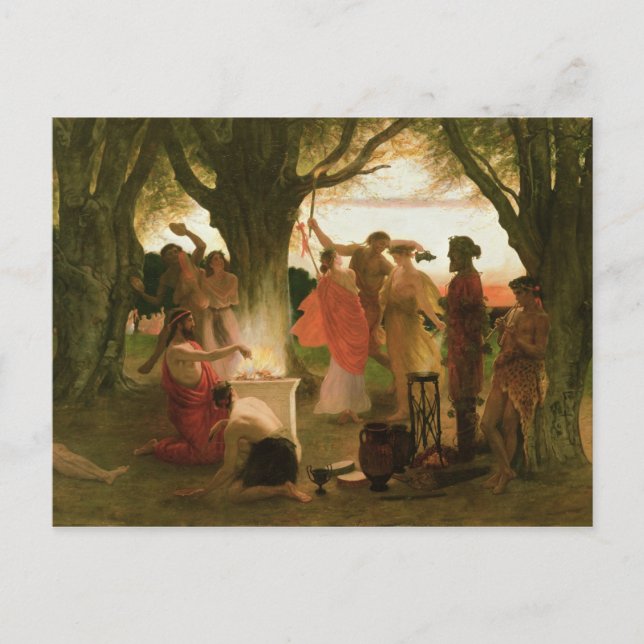 A Greek Festival Postcard (Front)
