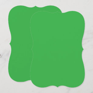 a green background with a white border