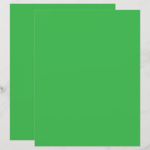 a green background with a white border