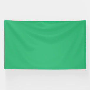 a green background with a white border banner
