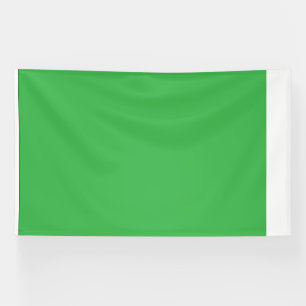 a green background with a white border banner