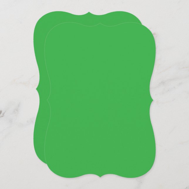 a green screen with a white background (Front/Back)