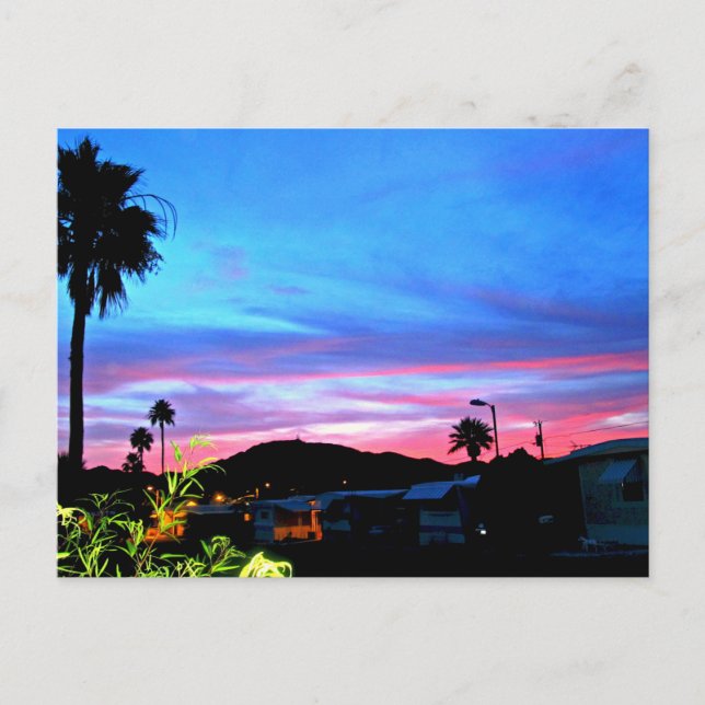 A "Greetings From Arizona" Postcard (Front)