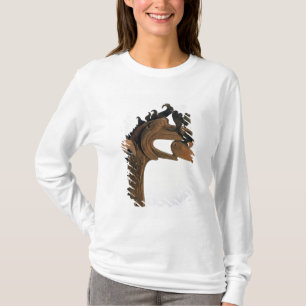 A griffin holding a deer in its beak T-Shirt