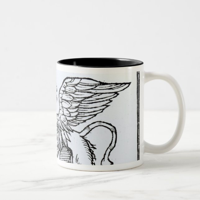 A Griffin Two-Tone Coffee Mug (Right)