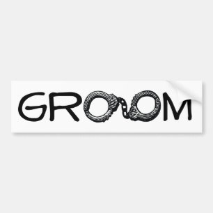 A Groom's Life Sentence Bumper Sticker