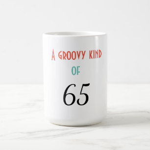 A groovy kind of 65 coffee mug
