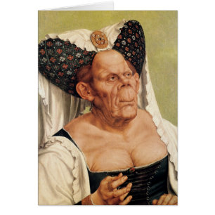 A Grotesque Old Woman, possibly Princess Margaret