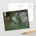 A Group of Dancers | Edgar Degas Postcard<br><div class="desc">A Group of Dancers by French impressionist artist Edgar Degas. Degas is famous for his pastel drawings and oil paintings. He was a master in depicting movement,  as can be seen in his many works of ballet dancers.

Use the design tools to add custom text or personalise the image.</div>