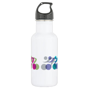 A group of riders 532 ml water bottle
