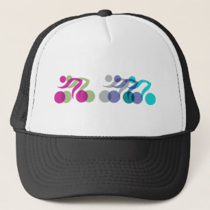 A group of riders trucker hat