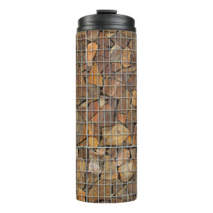 A grungy brick wall texture as backgroundabstract, thermal tumbler